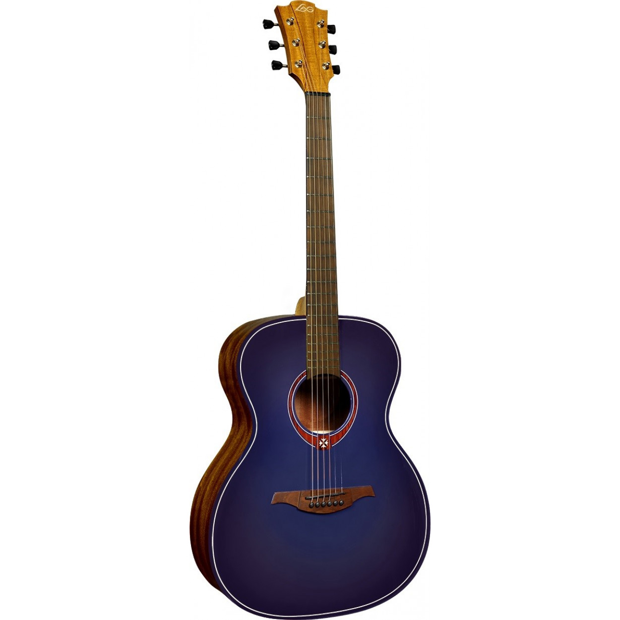 Акустическая гитара Lag Tramontane Special Edition GLA T-BLUE-A (Blue Burst)