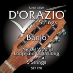 Струни для банджо D'ORAZIO SET-178