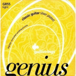Струни для класичної гітари Galli Genius PROcoated GR55 C (22-48) Light Tension