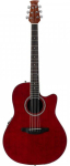 Электроакустическая гитара Applause AB24II-RR Mid Cutaway Ruby Red OV511225