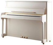 Піаніно August Foerster 125 G white bright polished w/b with inlay