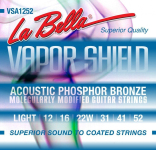 Струни для акустичної гітари La Bella VSA1252 Light Tension 12-52