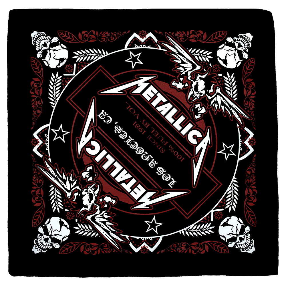Бандана Metallica (since 1981) (60х60 см)