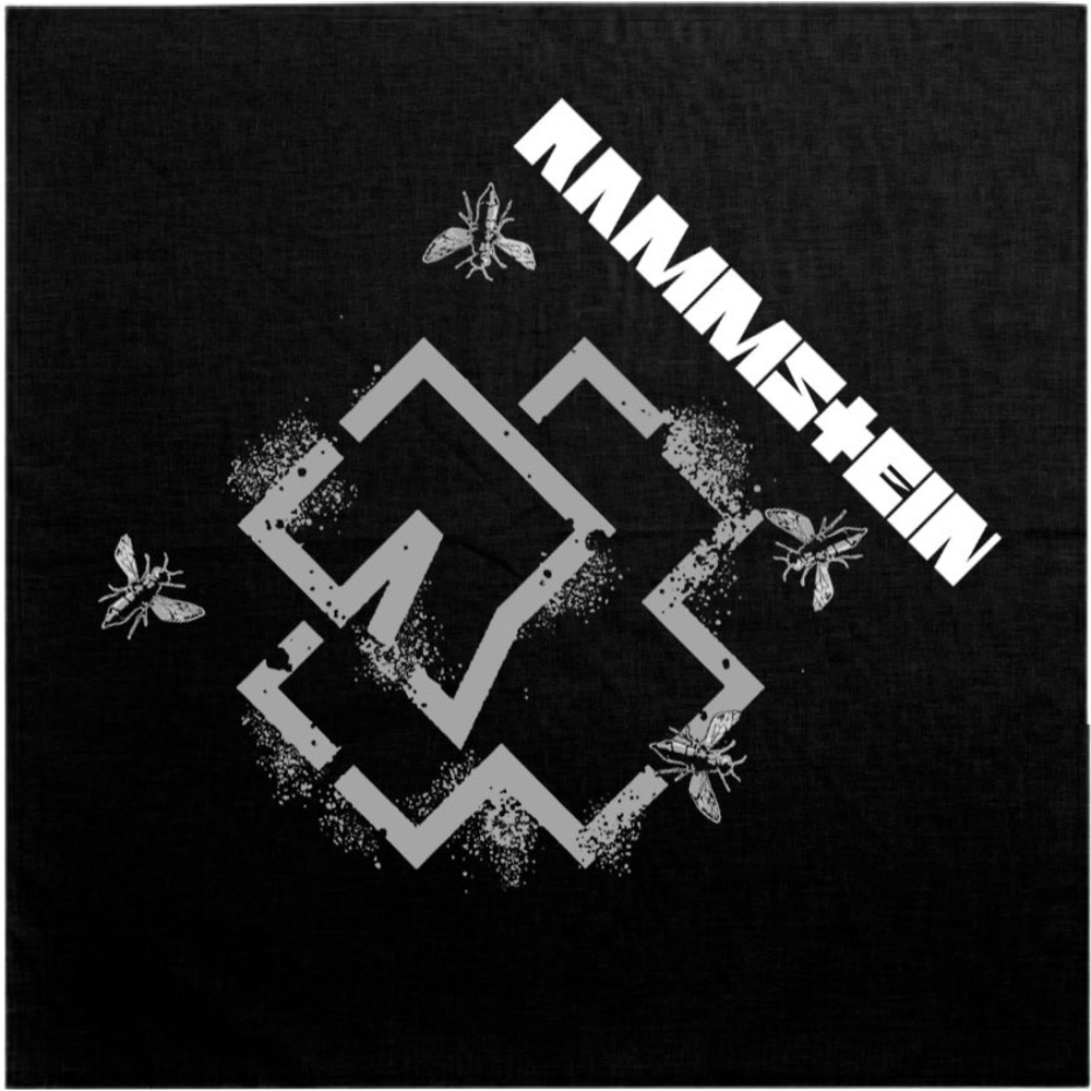 Бандана Rammstein (logo with flies)
