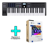 MIDI-клавіатура Arturia KeyLab Essential 49 mk3 (Black) + Arturia Pigments