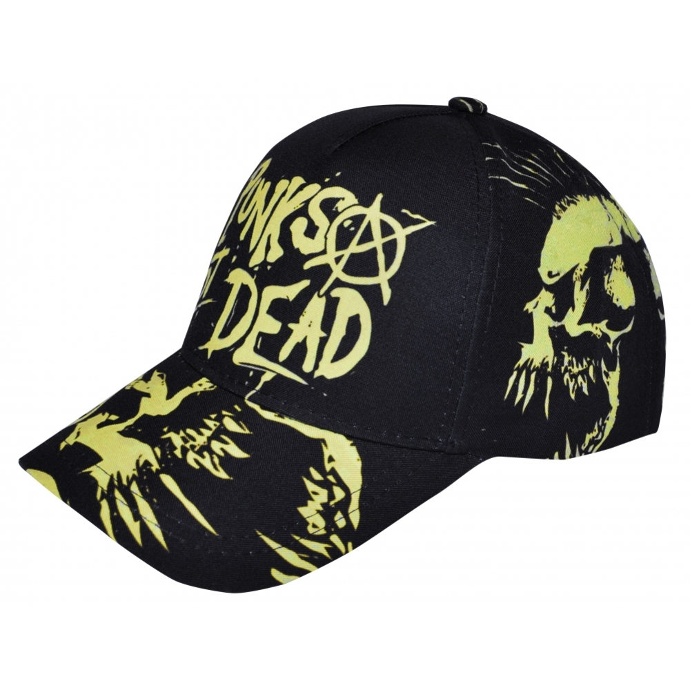 Бейсболка full print Punk’s Not Dead
