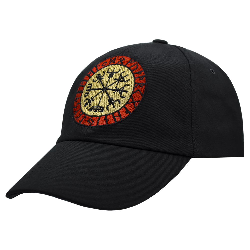 Бейсболка Vegvisir (Вегвізир в рунічному колі) RW