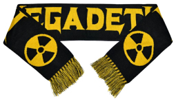 Шарф Megadeth (logo radiation)