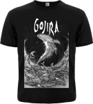Футболка Gojira (Woodblock Whales)
