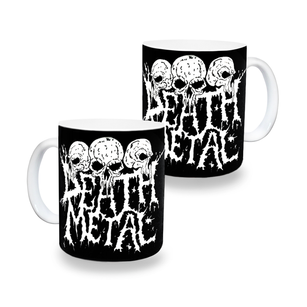 Чашка Death Metal (Skulls)