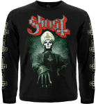 Футболка з довгим рукавом Ghost (з друком на рукавах)