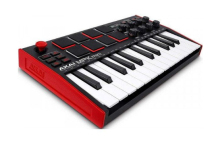 MIDI клавіатура AKAI MPK Mini MK3 Grey 