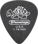 Набор медиаторов Dunlop Tortex Pitch Black 482P 1.14mm (12шт)