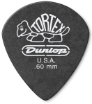Набор медиаторов Dunlop Tortex Pitch Black 482P .60mm (12шт)
