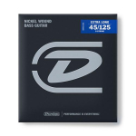 Струни для бас-гітари Dunlop DBN45125XL Nickel Wound (45-125) 5 ст.