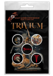 Подарунковий набір значків TRIVIUM - IN THE COURT OF THE DRAGON (iol-011)
