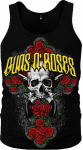 Майка Guns'n'Roses (крест из роз)