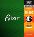 Струны для бас-гитары Elixir 4S NW LM XL