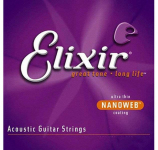 Струна для акустичної гітари Elixir AC NW 026