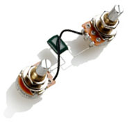 EMG CS 89 VT-SPL-LS (evo1) - набір потенціометрів для 89 - гучність (push/pull) + тон, довгі ручки з насічками (Split Shaft)
