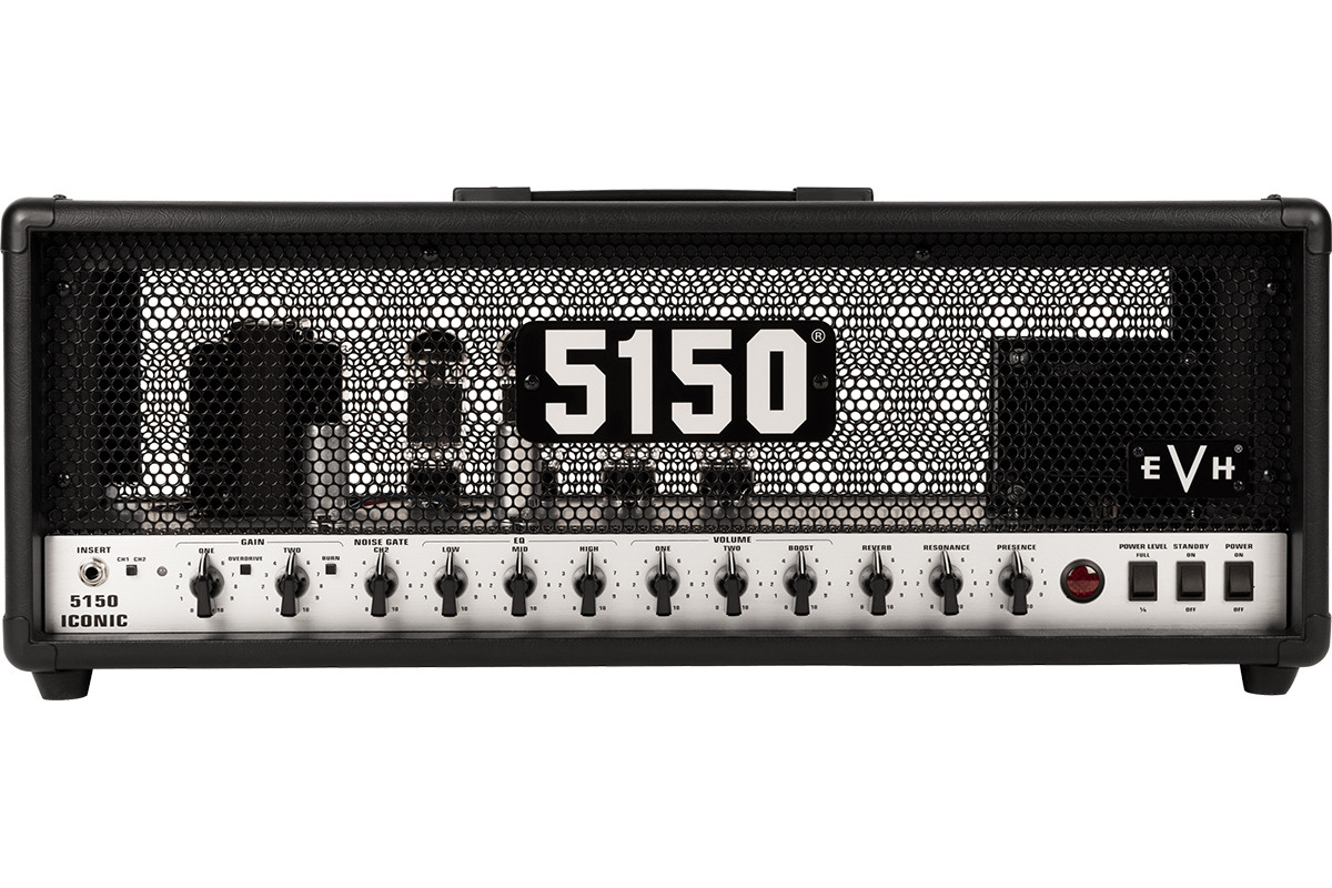Гітарний підсилювач EVH 5150 ICONIC SERIES 80W HEAD BLACK 