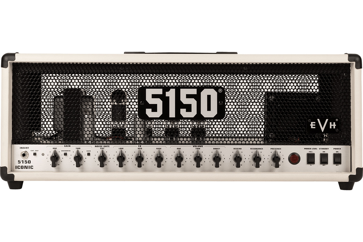 Гітарний підсилювач EVH 5150 ICONIC SERIES 80W HEAD IVORY 