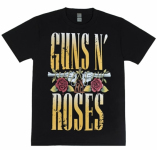 Футболка Guns N’ Roses (револьверы и розы) EU
