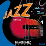 Комплект струн Thomastik Jazz Flat Wound для бас-гитары