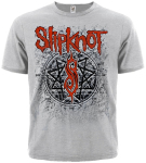 Футболка Slipknot (лого, меланж)
