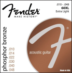 Струни для акустичної гітари Fender 60XL 