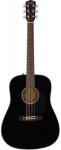 Акустическая гитара Fender CD-60S Black Wn 