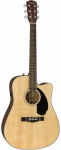 Электроакустическая гитара Fender CD-60SCE Wn Natural 