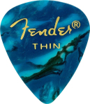 Набір медіаторів Fender 351 Premium Celluloid Ocean Turquoise (980351808)