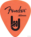 Набор медиаторов Fender 351 Rock-On! Touring Picks 12 Pack Thin Medium 60Mm Orange (Bq 6) (987351750)
