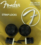 Крепления гитарного ремня Fender Strap Locks Black Pair Fslb1 (990818301)