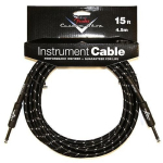 Инструментальный кабель Fender Custom Shop Cable 15 Black Tweed (990820051)