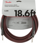 Кабель інструментальний Fender Cable Professional Series 18.6' Red Tweed (990820067)