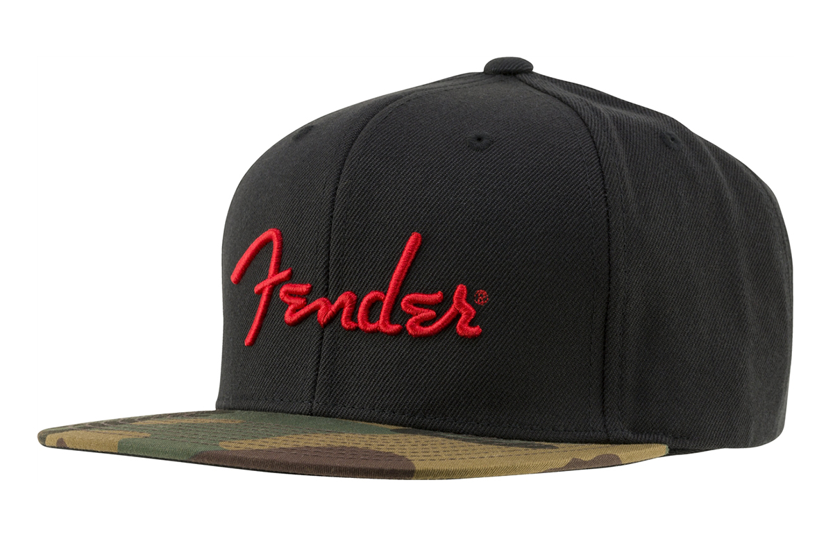 FENDER FLATBILL HAT CAMO Кепка