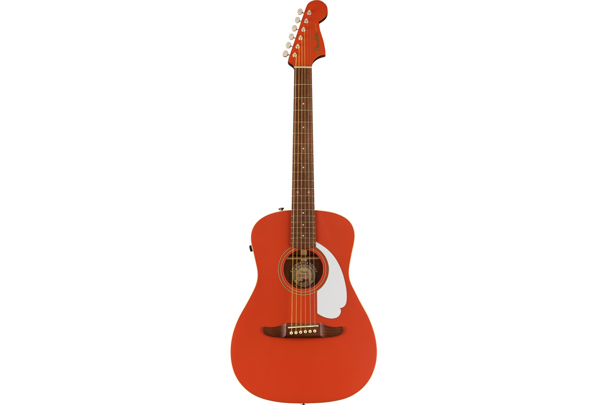 Гітара електроакустична FENDER MALIBU PLAYER FIESTA RED WN 
