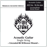 Струна для акустичної гітари Fire&Stone 80/20 Bronze Single String .032 666832