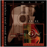 Струни для бас-гитары Gato SB 80