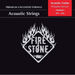 Струны для акустической гитары Fire&Stone бронза (medium 013-056) 665530