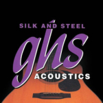 Струни Ghs 350 (11-48 silk and steel) для акустичної гітари