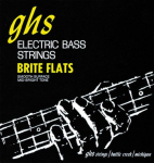 Струни Ghs M3075 (49-108 Brite Flats Electric Bass) для 4-струнної бас-гітари