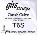 Струна для класичної гітари Ghs T6S