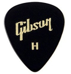 Медиаторы Gibson APRGG-74H 1 2 Gross Black Standard Style Heavy