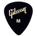Медіатори Gibson APRGG-74M 1 2 Gross Black Standard Style Medium