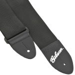 Ремень для гитары Gibson ASGSB-10 Regular Style 2 Safety Strap Jet Black