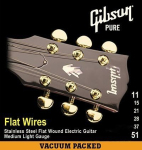Струны для электрогитары Gibson SEG-1040ML Flatwires Stainless Steel Flatwound
