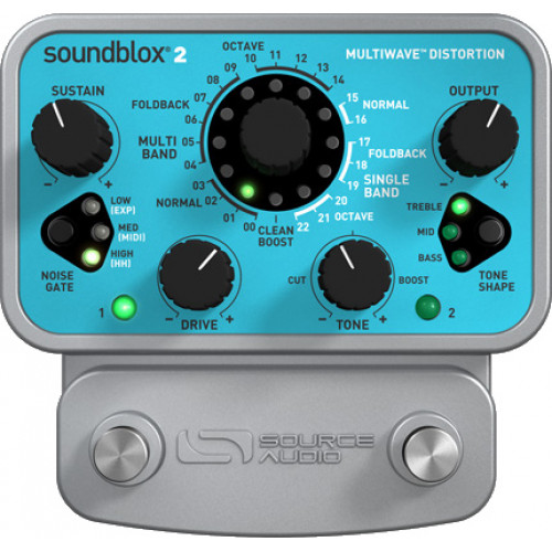 Гитарная педаль эффектов Source Audio SA220 Soundblox 2 Multiwave Distortion